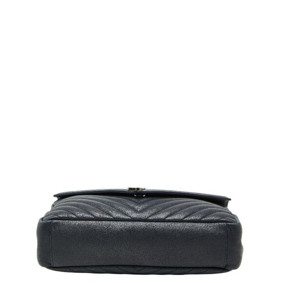 Saint Laurent Classic Monogram Chain Shoulder Bag 2-Way Black - Picture 3 of 10